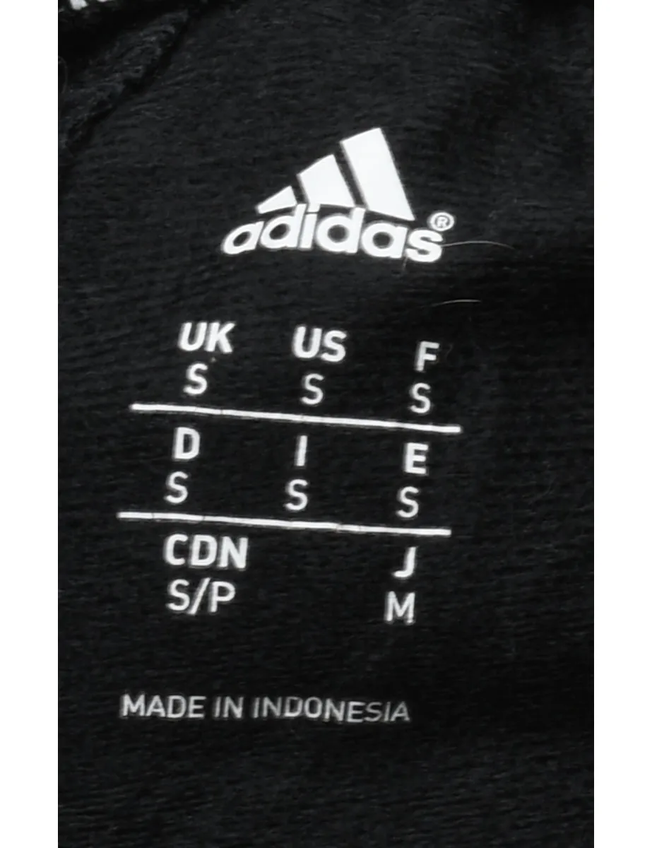 Adidas Black & White Jogging Bottoms - W26 L31