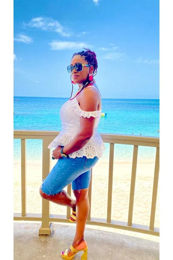 Bermuda Denim Shorts.