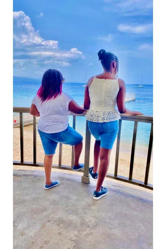 Bermuda Denim Shorts.