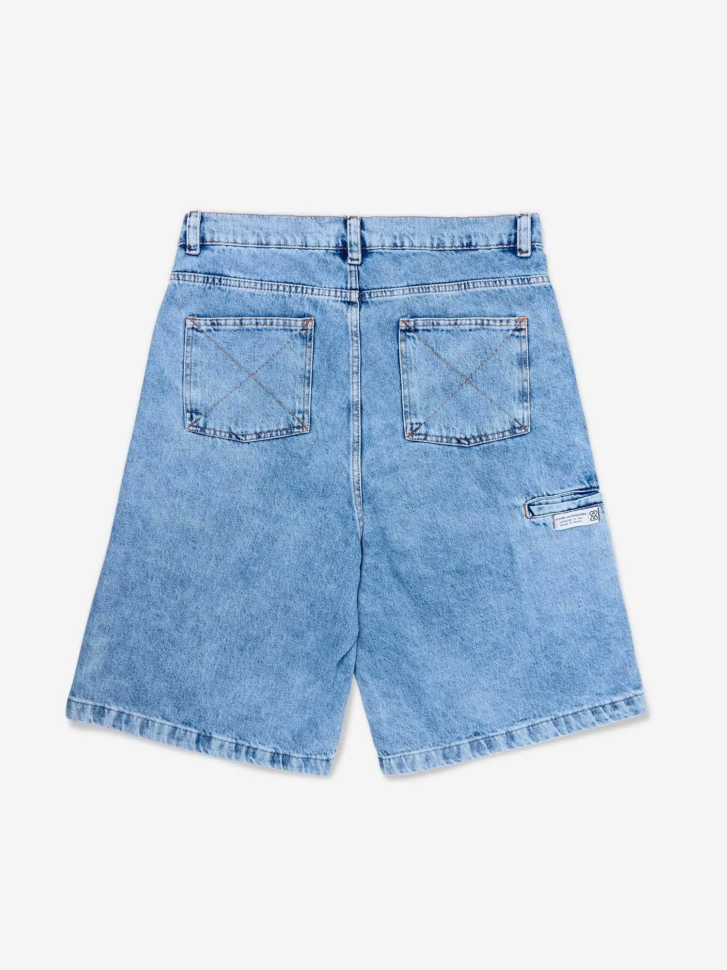 Bermuda Jeans Azul 93/Gs