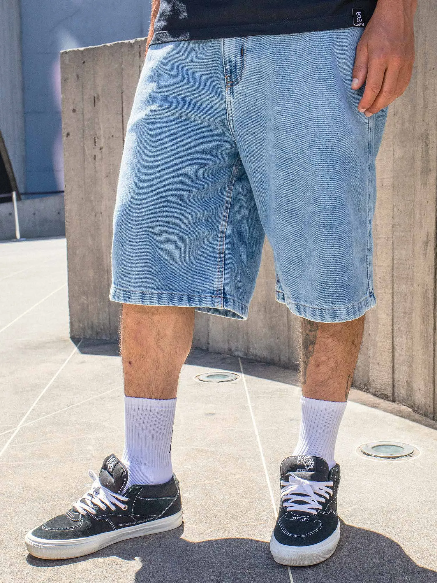 Bermuda Jeans Azul 93/Gs