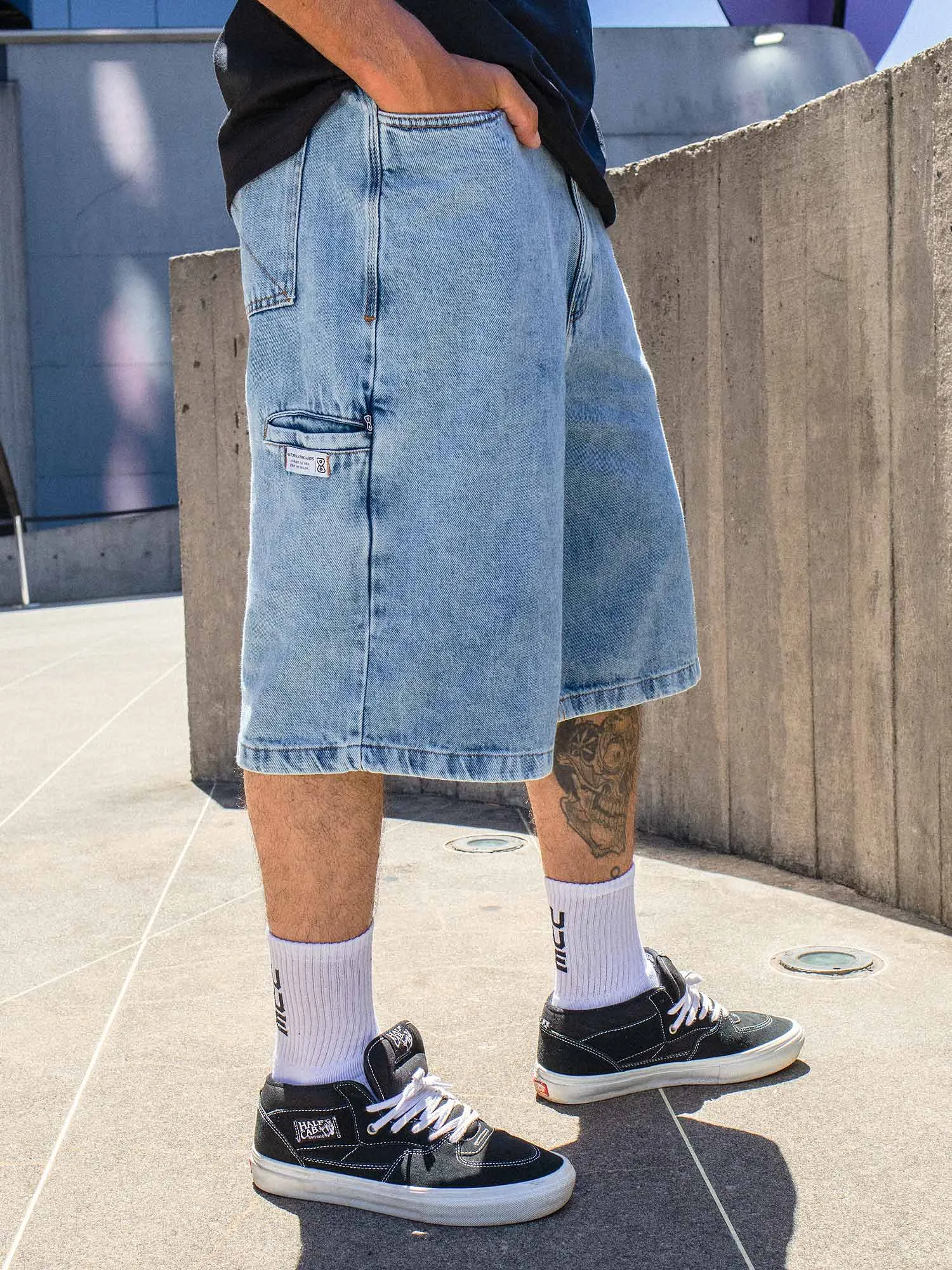 Bermuda Jeans Azul 93/Gs