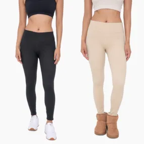 Camilla Poly-Blend Fleece Leggings