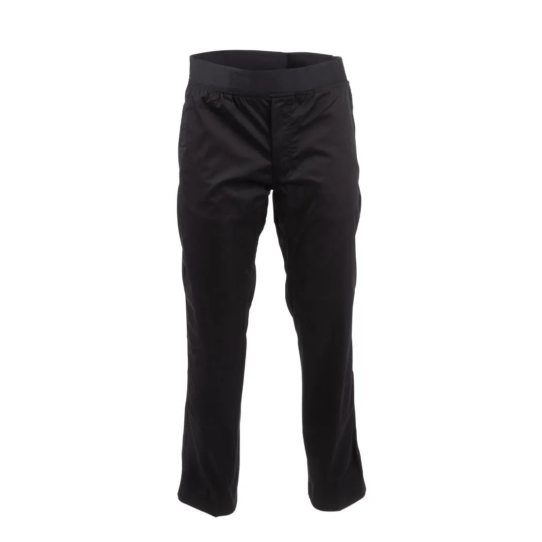 Chef Works Men's Lightweight Slim Trouser Black Size XS