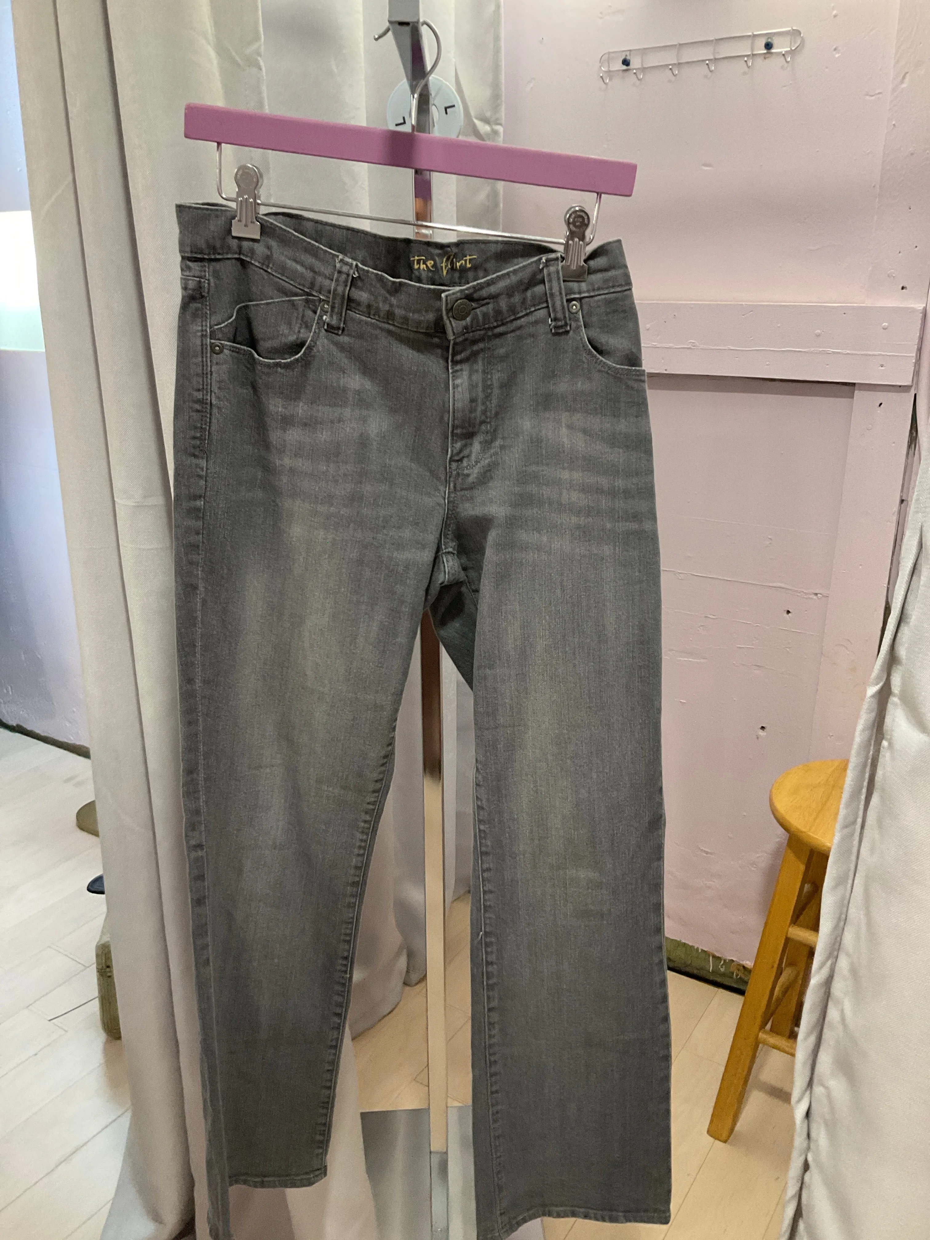 {{Client Code}} GREY THE FLIRT JEANS, 12