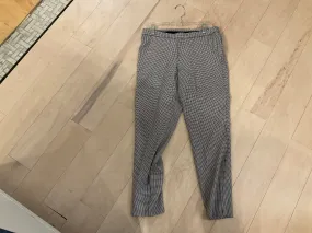 {{ClientCode}} BLACK AND WHITE CHECKERED DALIA PANTS, 8
