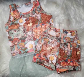 Cottagecore Breakfast Tank Set