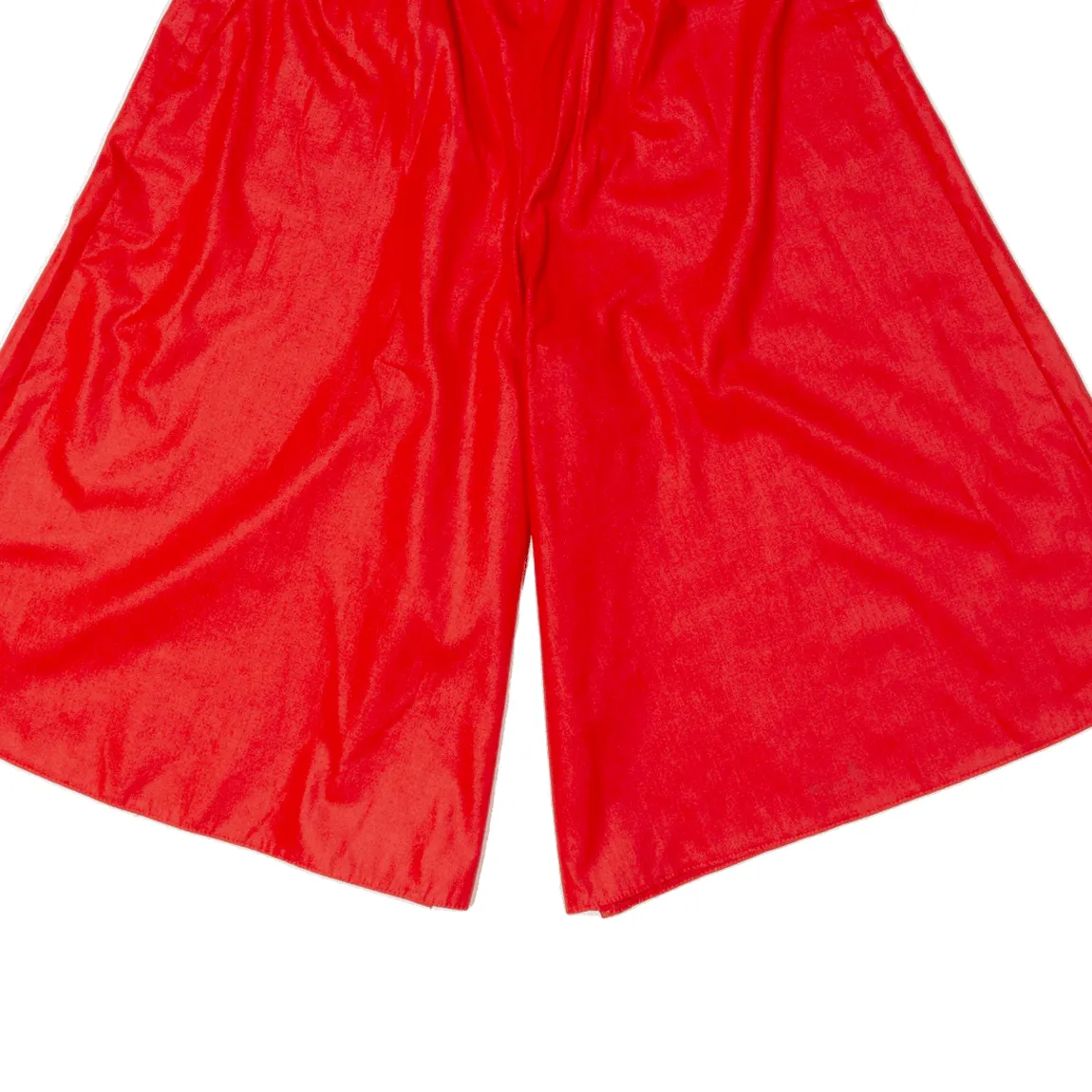 Culottes Womens Boyfriend Shorts Red Loose S W27