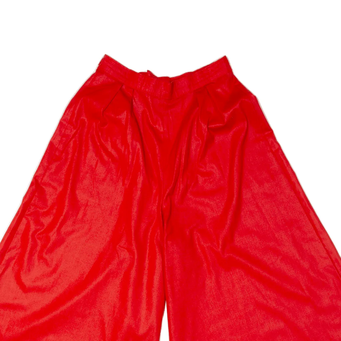Culottes Womens Boyfriend Shorts Red Loose S W27