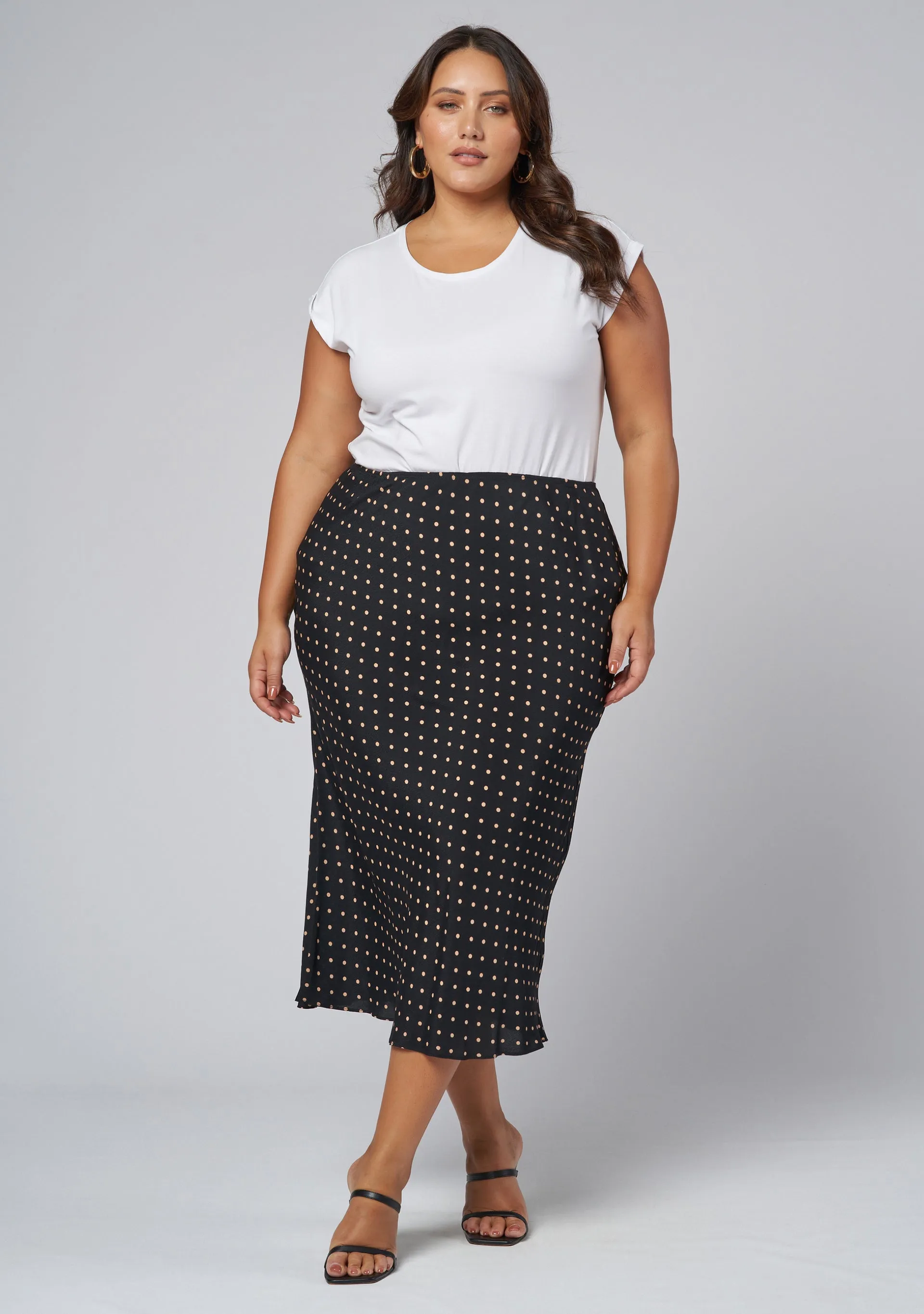 Emily Print Midi Skirt