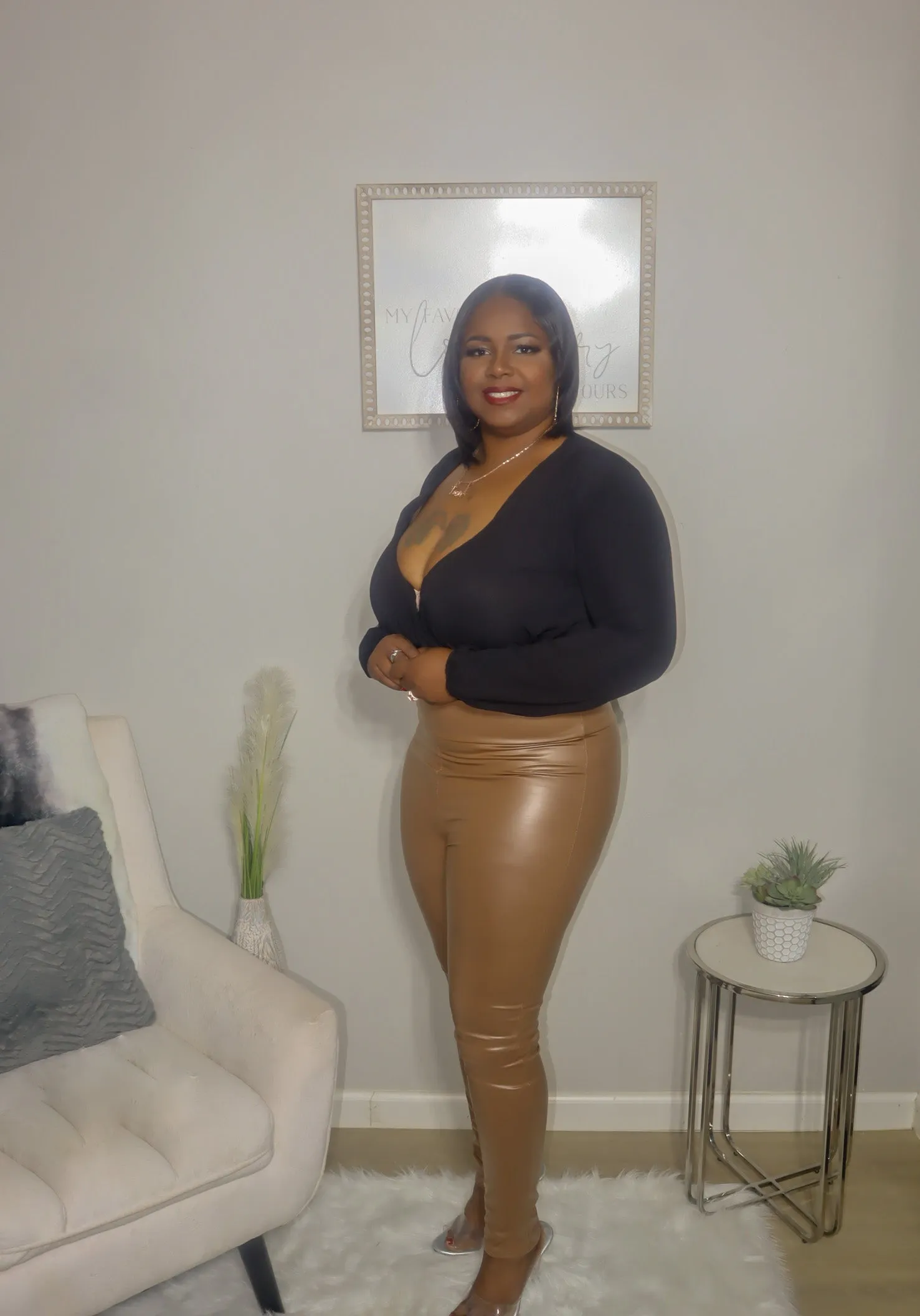 Fall'n Faux Leggings