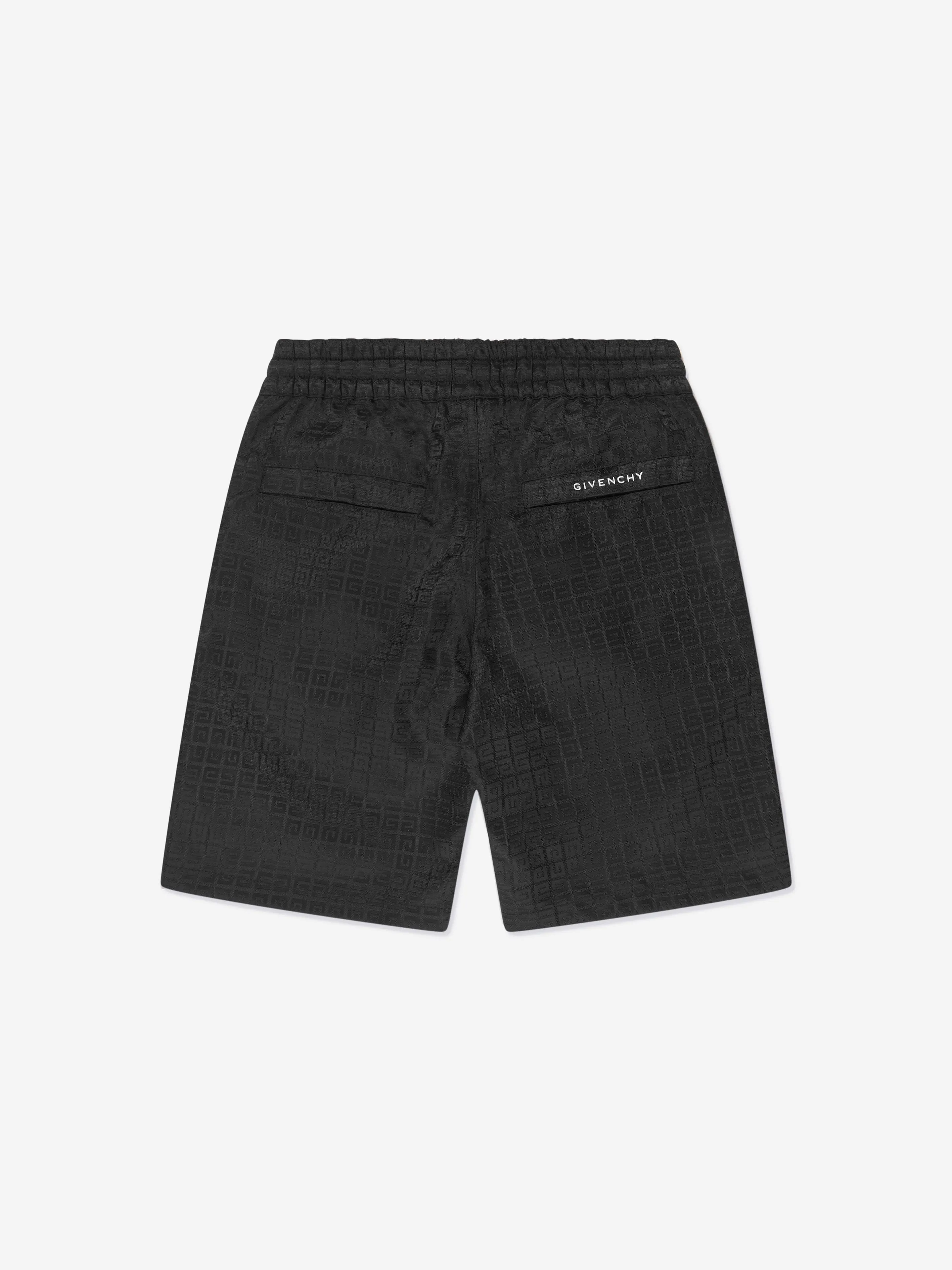 Givenchy Boys 4G Logo Bermuda Shorts
