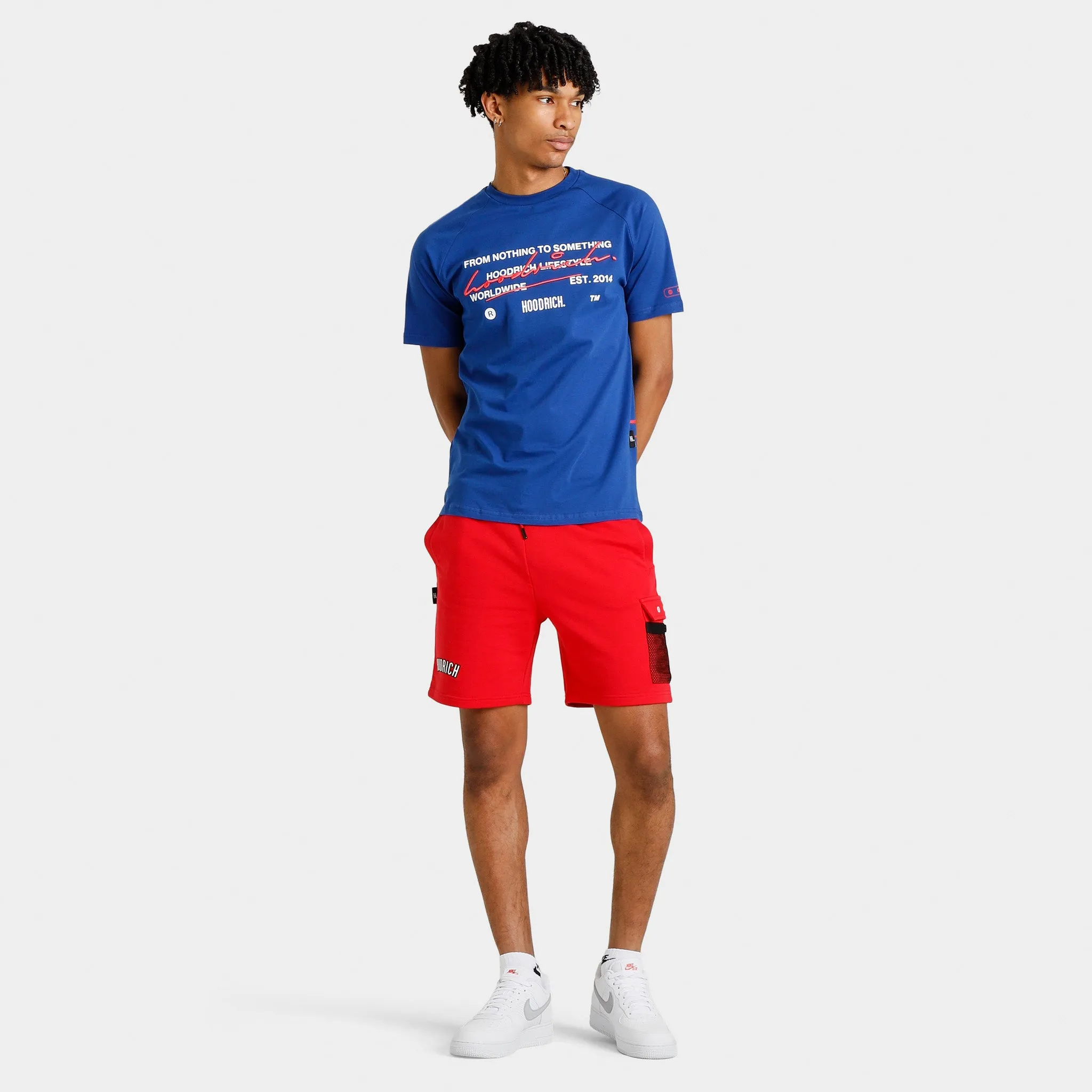 Hoodrich OG Build Cargo Shorts / Mars Red