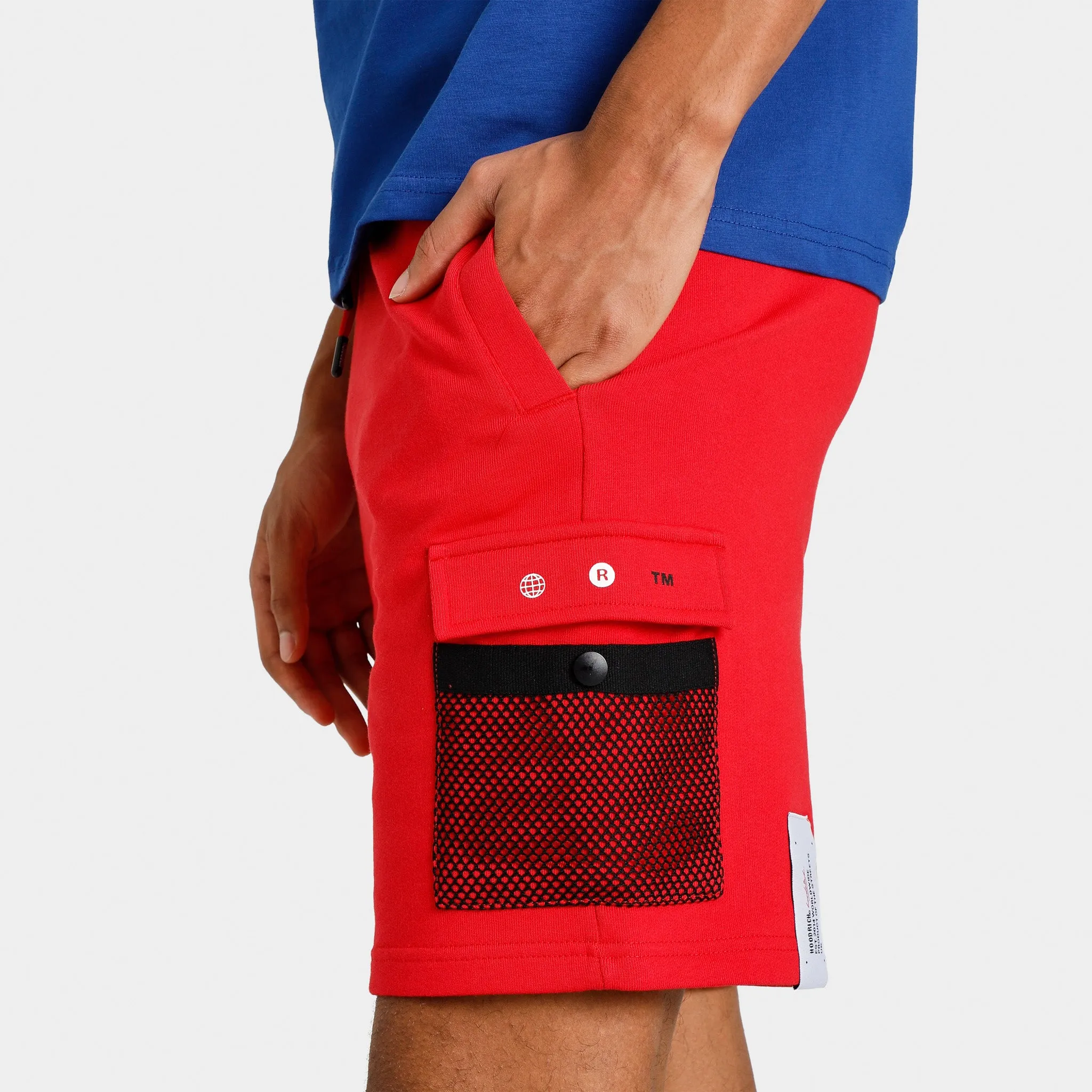 Hoodrich OG Build Cargo Shorts / Mars Red