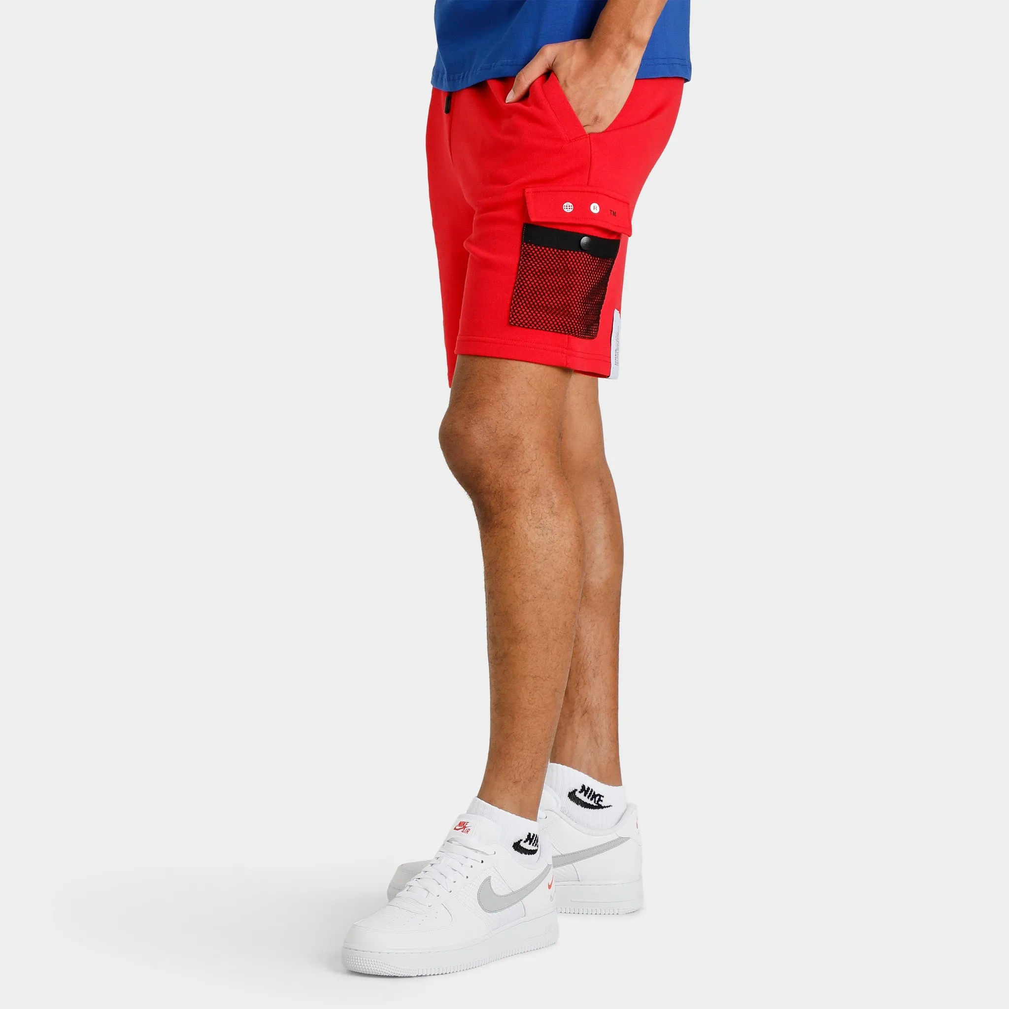 Hoodrich OG Build Cargo Shorts / Mars Red