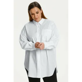Kaffe Curve Clone Shirt in White