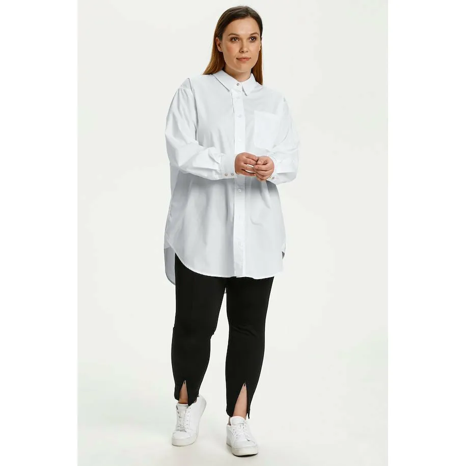 Kaffe Curve Clone Shirt in White