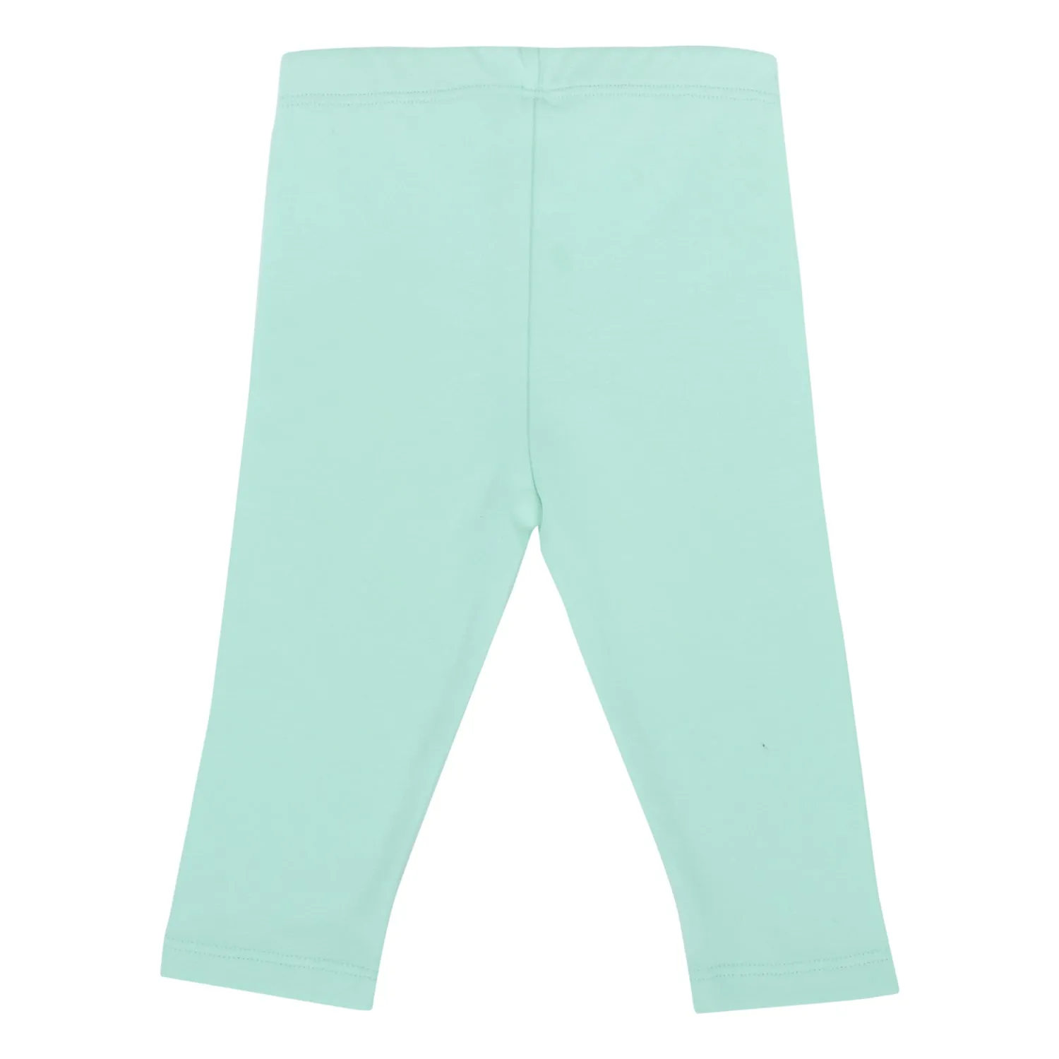 Leggings - Girls - Solid Aqua