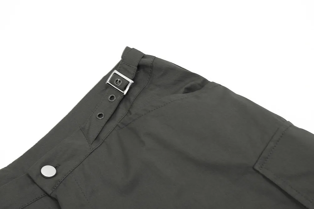 Loose Pleated Paratrooper Pants Men's Workwear
