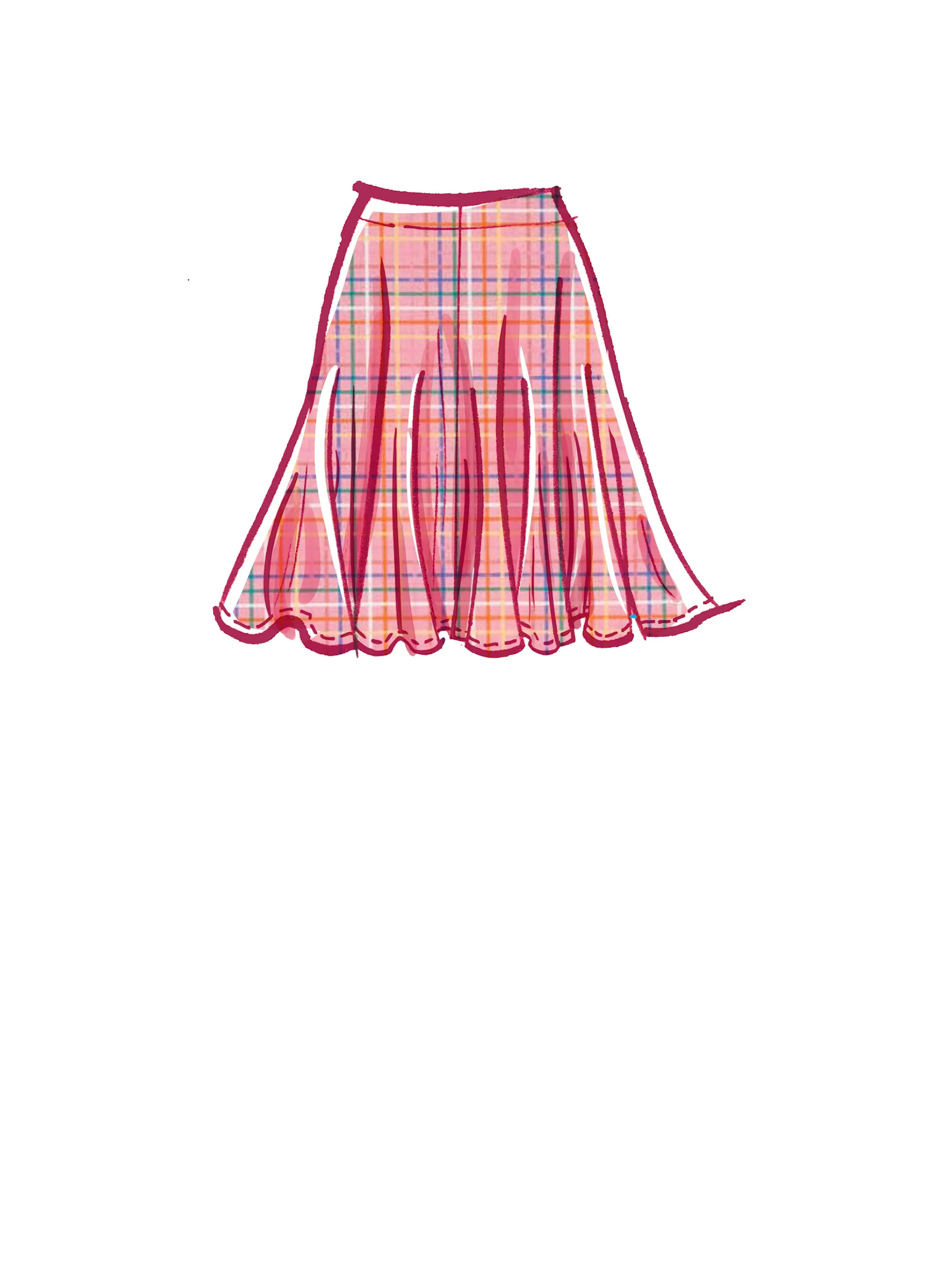 McCall's Pattern M8205 Misses' Skirts