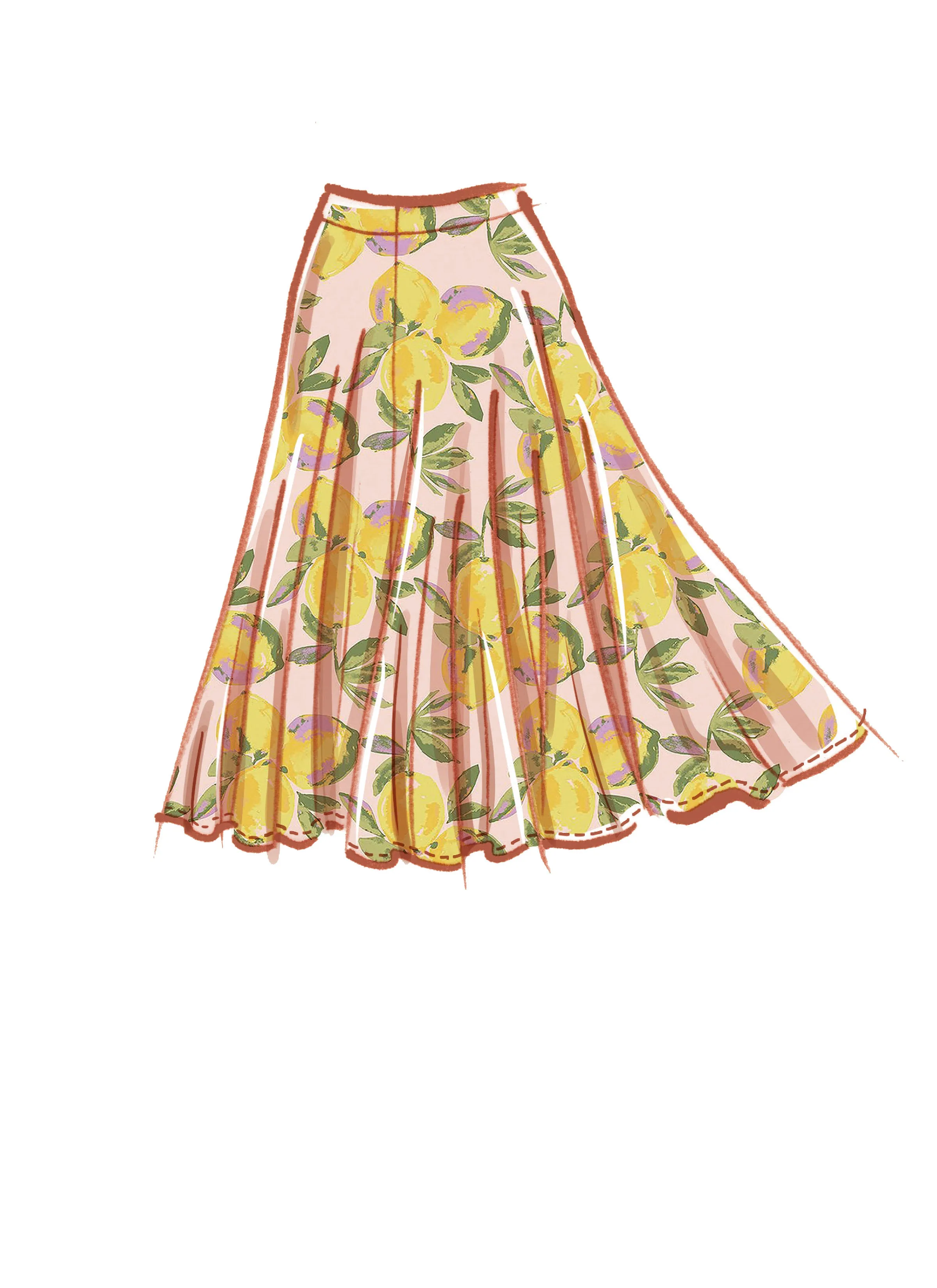 McCall's Pattern M8205 Misses' Skirts