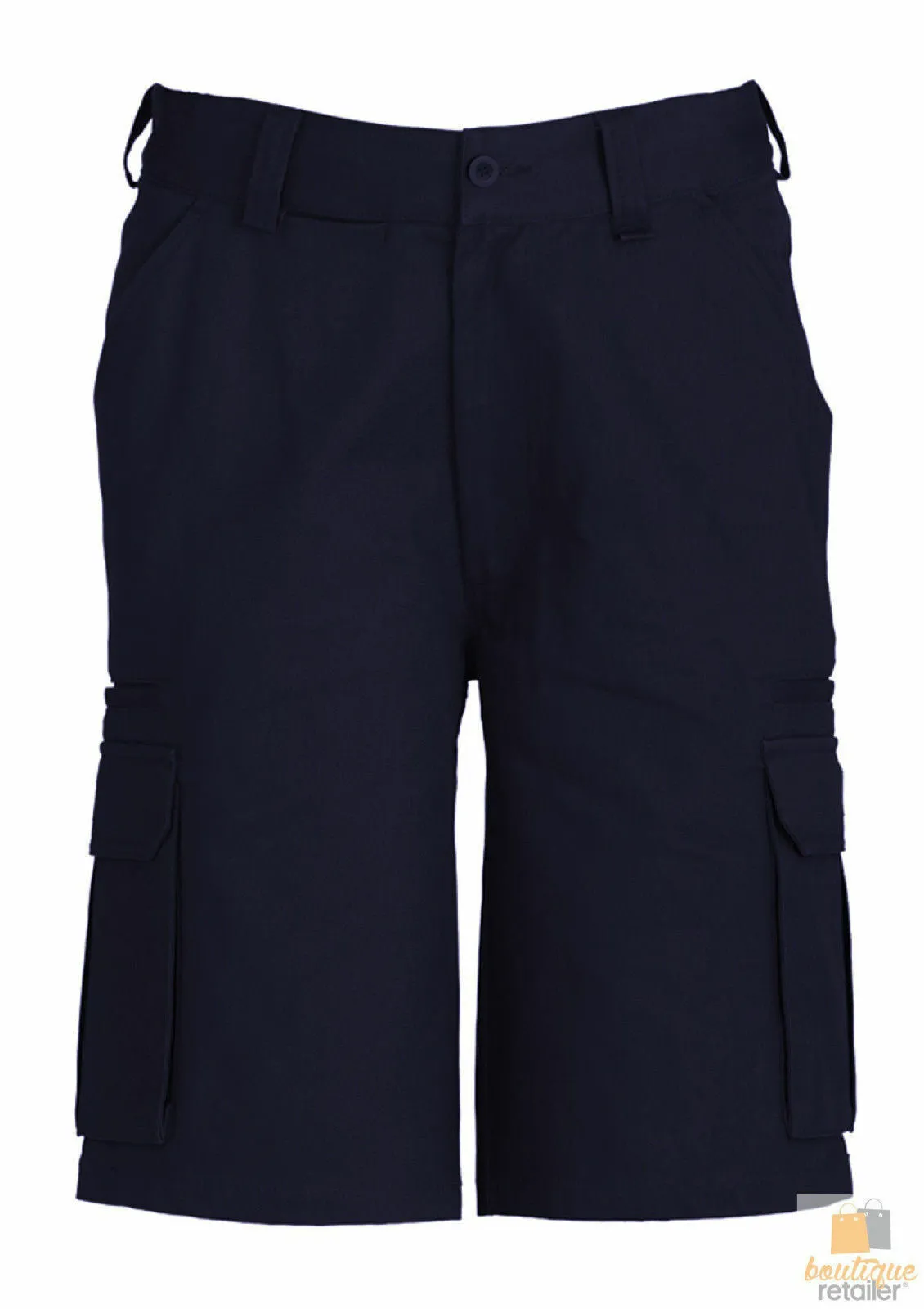 Mens CARGO SHORTS All Sizes 100% COTTON Drill Heavy Work Tradie Military