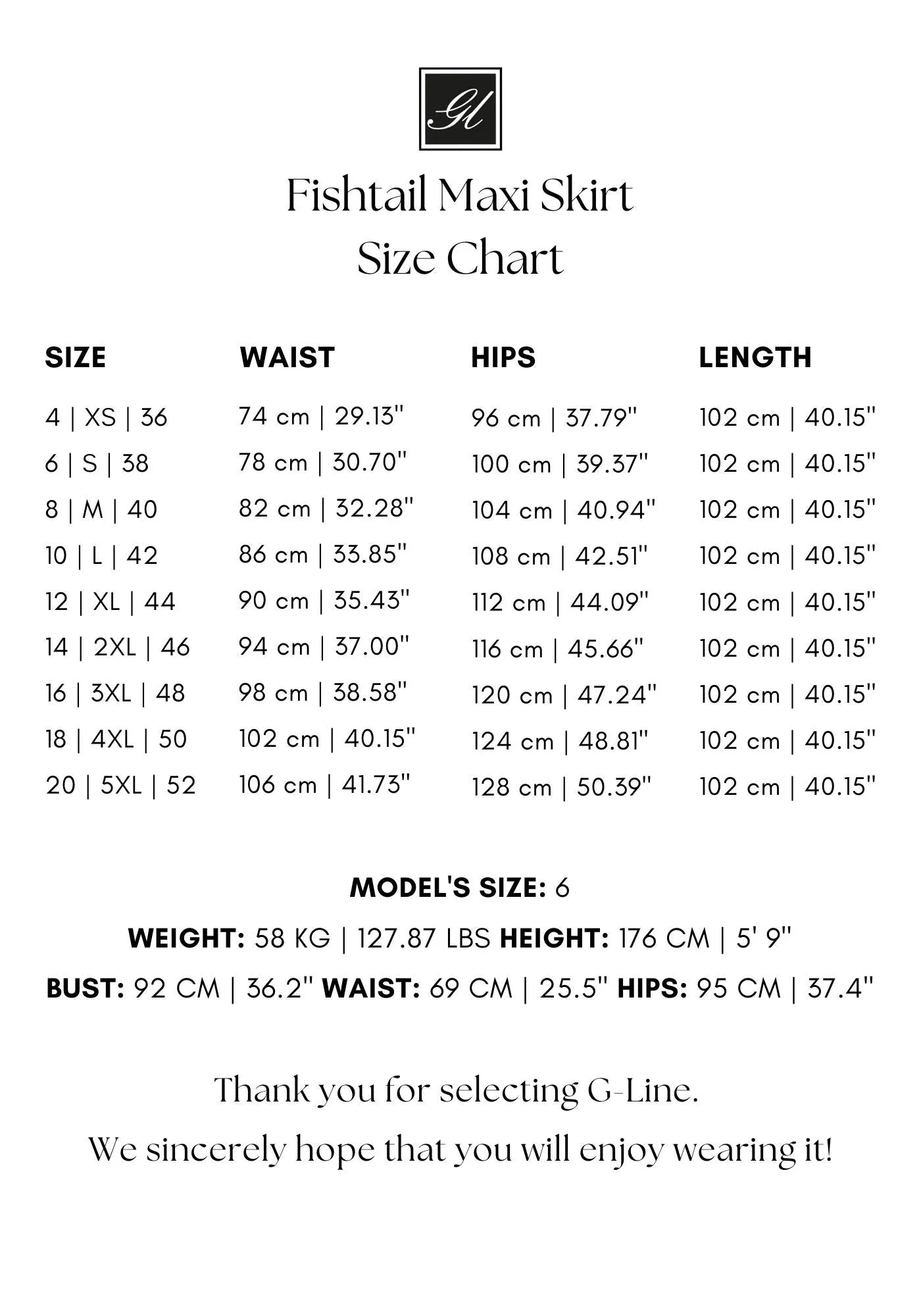 Mink Fishtail Maxi Skirt | Regular & Plus Size
