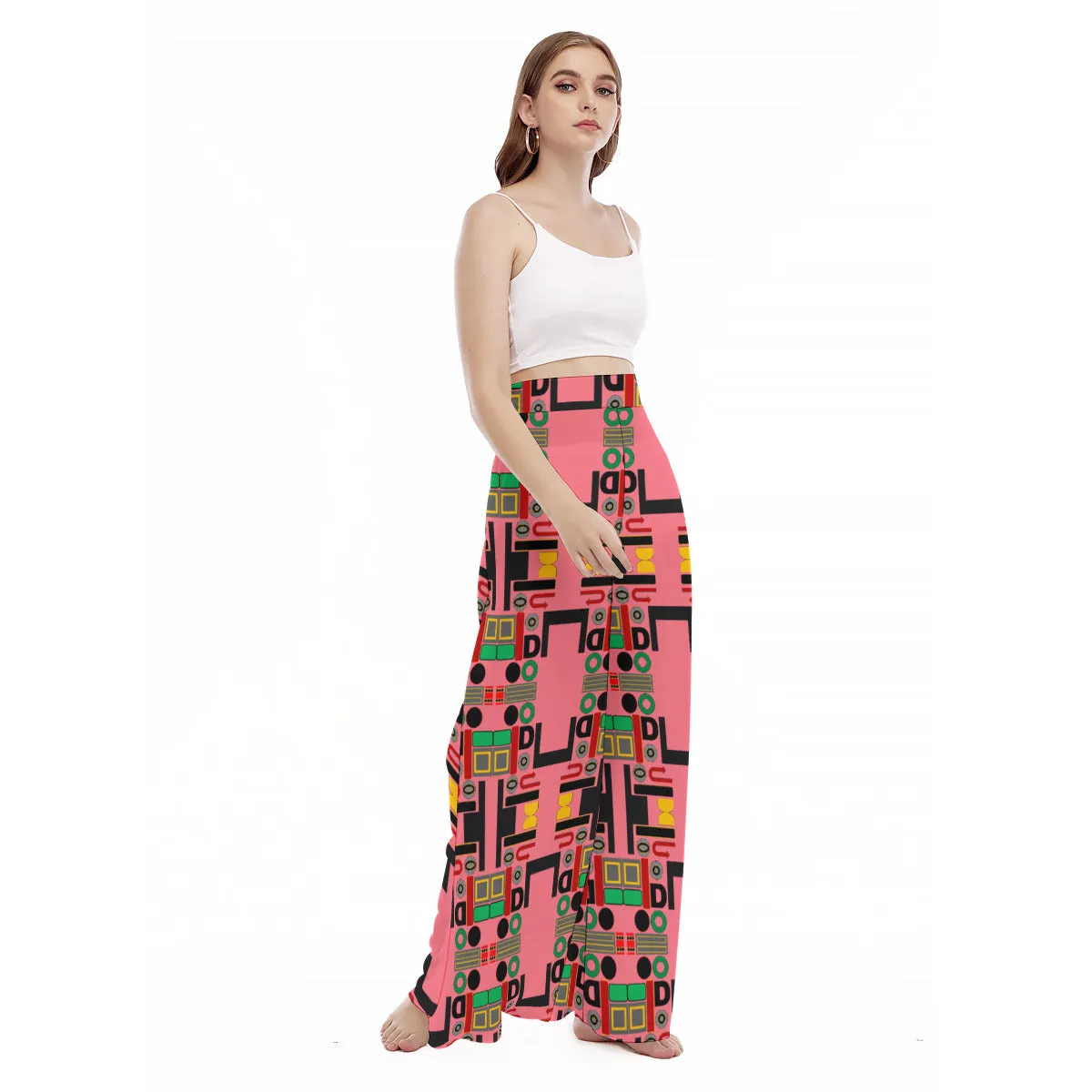 OD Women's High Waist Wide Leg Culottes TUL8