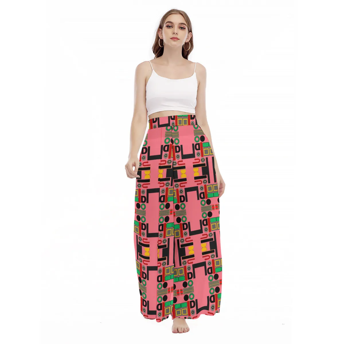 OD Women's High Waist Wide Leg Culottes TUL8