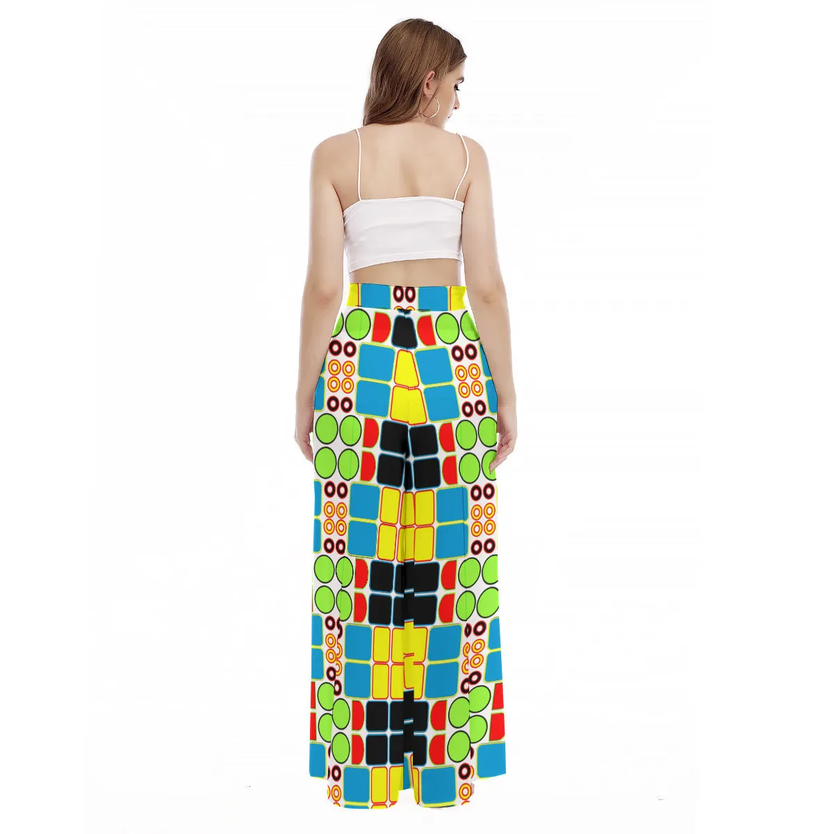 OD Women's High Waist Wide Leg Culottes WPt4