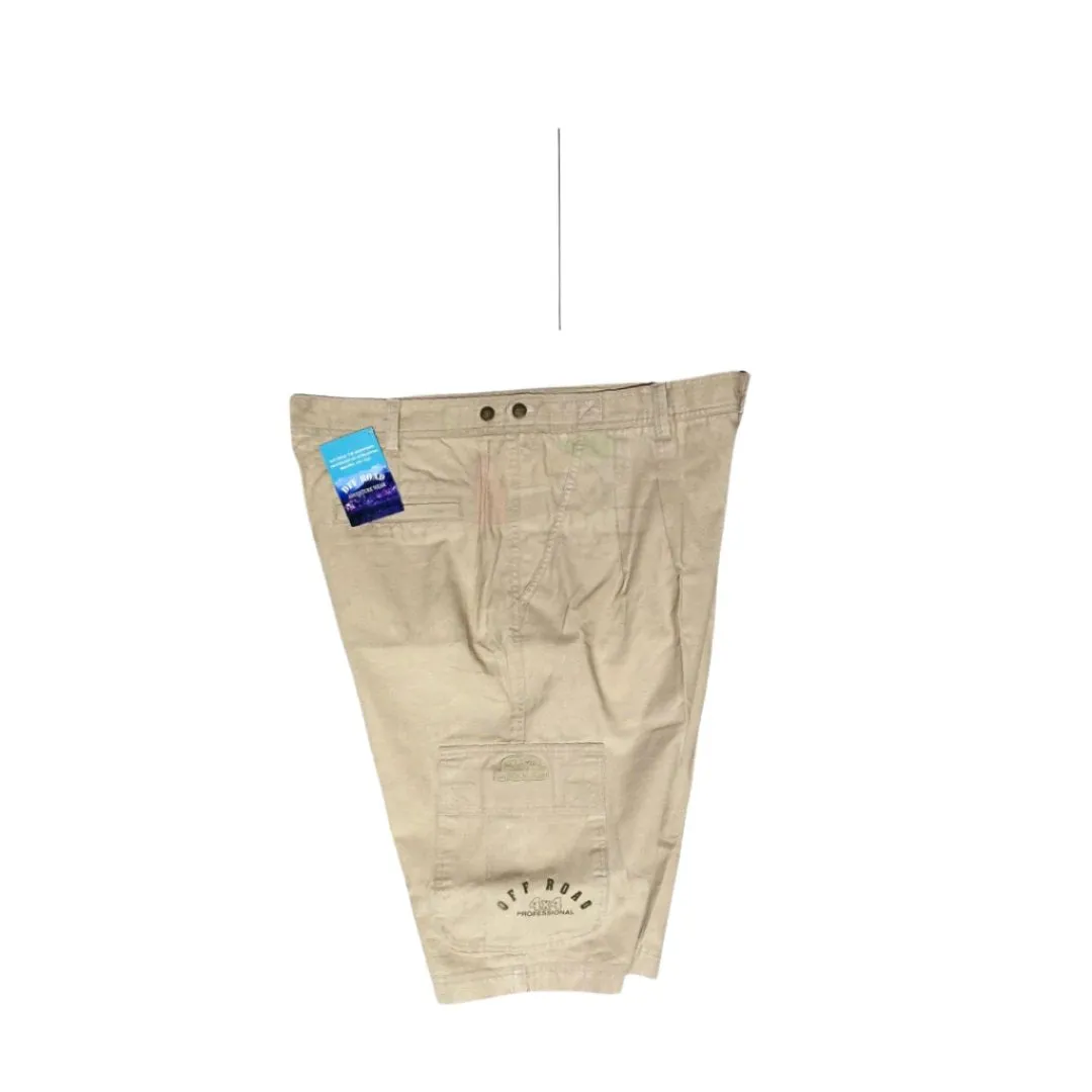OFF ROAD ADVENTURE WEAR | CARGO SHORT | SIZE 38 | CREAM