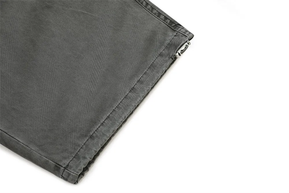 Pleated Paratrooper Casual Trousers For Men