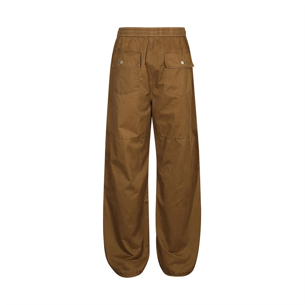 Pleated Paratrooper Casual Trousers For Men