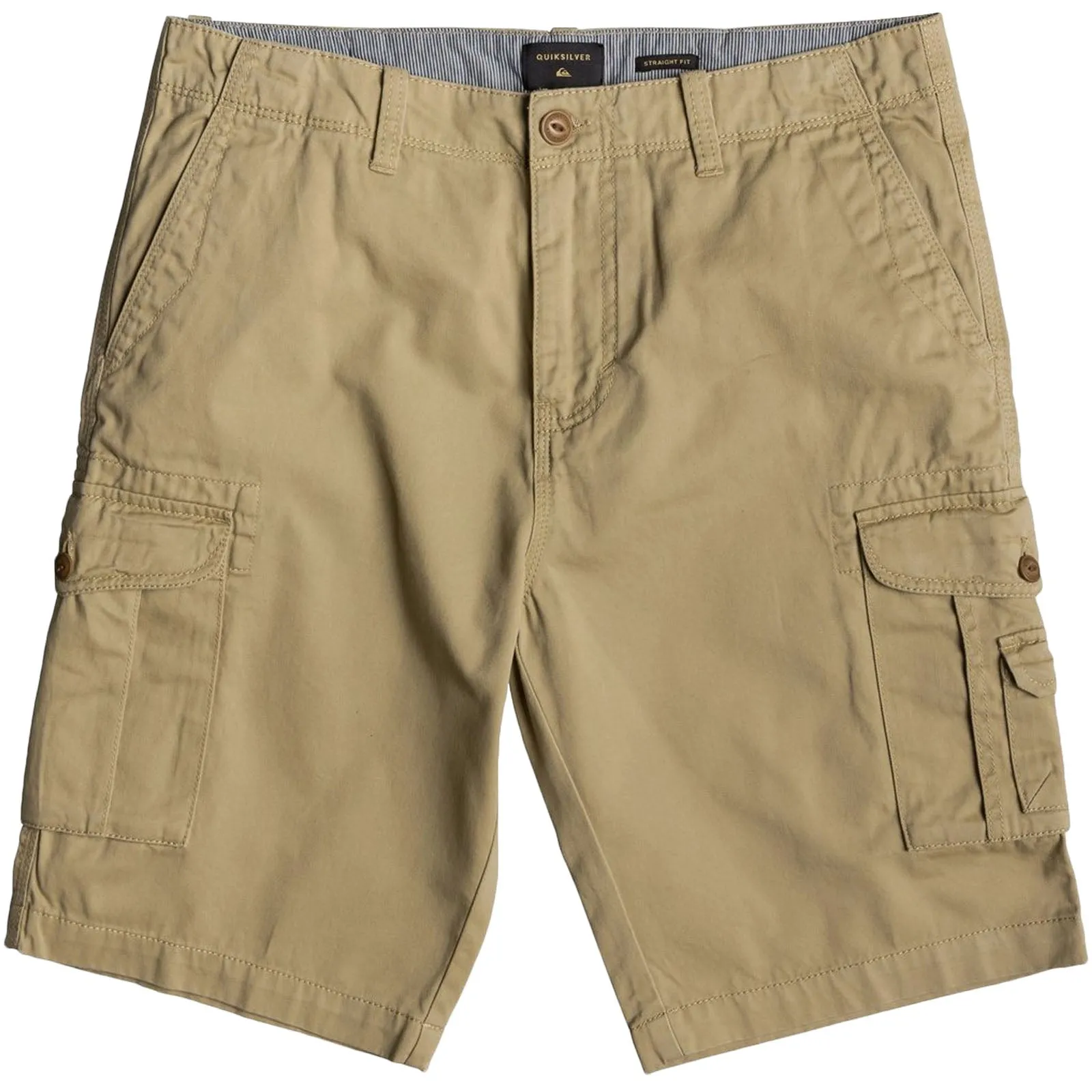 Quiksilver Mens Crucial Battle 21" Button Up Cargo Shorts