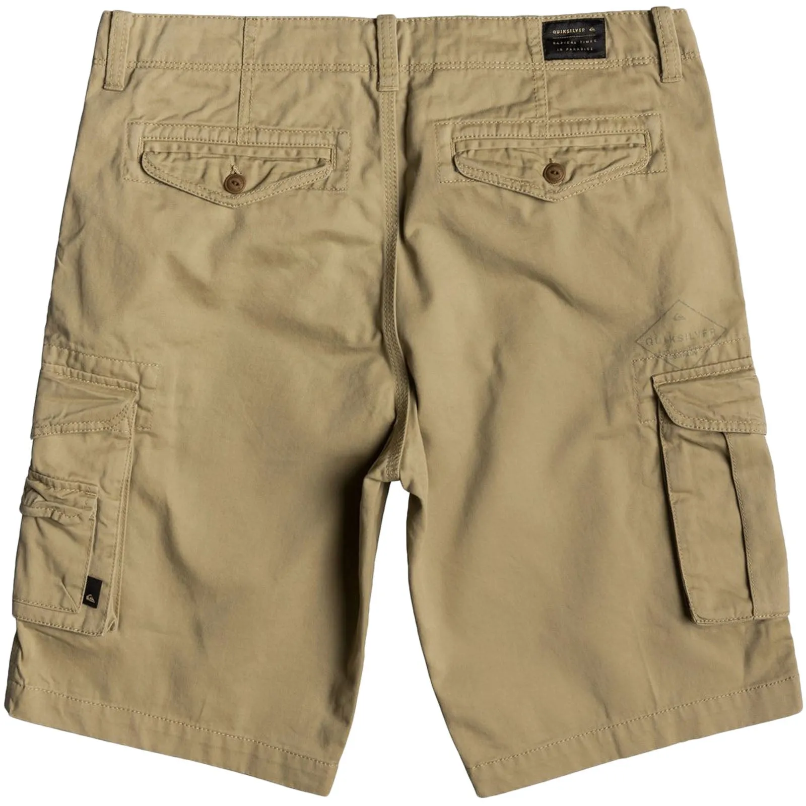 Quiksilver Mens Crucial Battle 21" Button Up Cargo Shorts