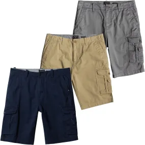 Quiksilver Mens Crucial Battle 21" Button Up Cargo Shorts