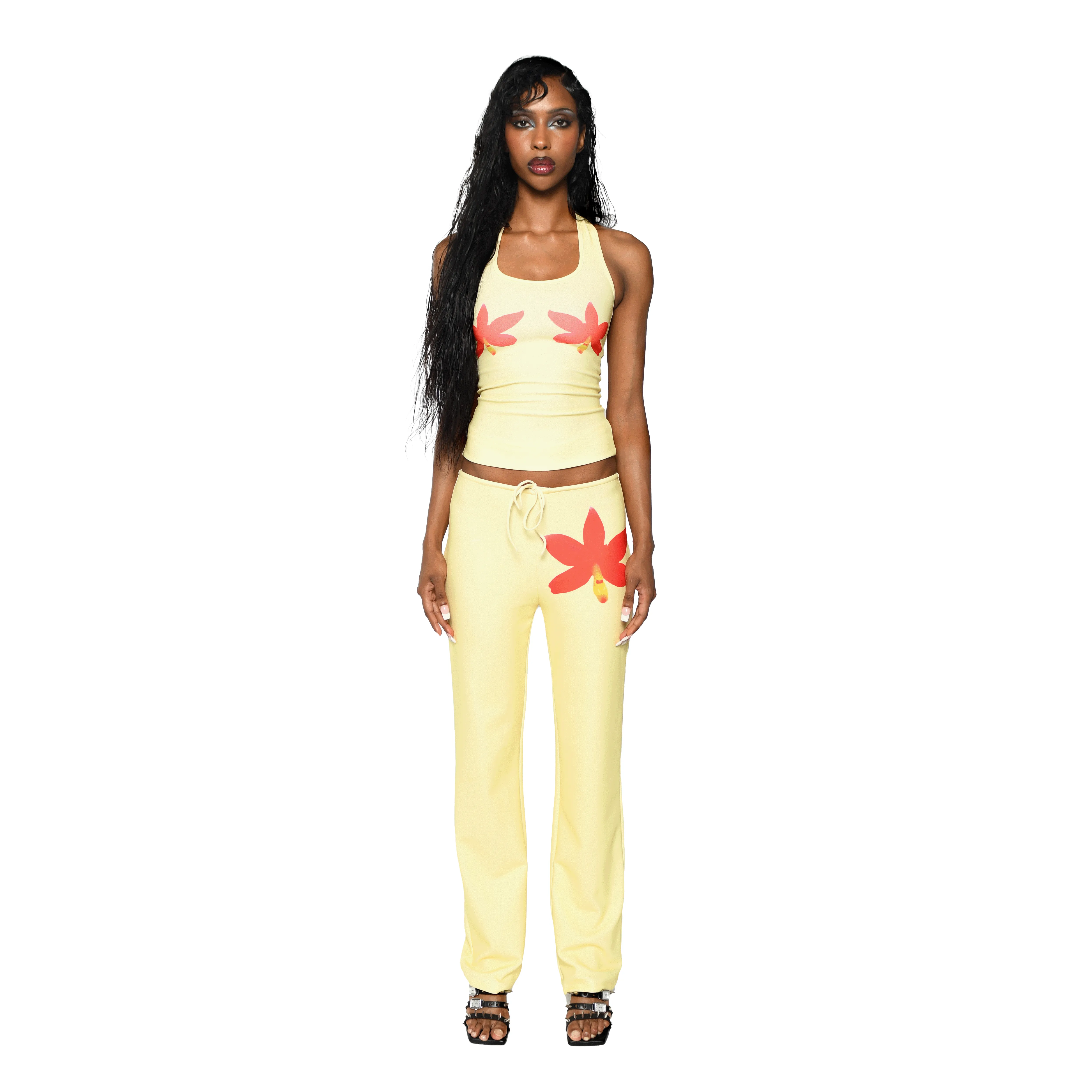 Red Orchid Trousers