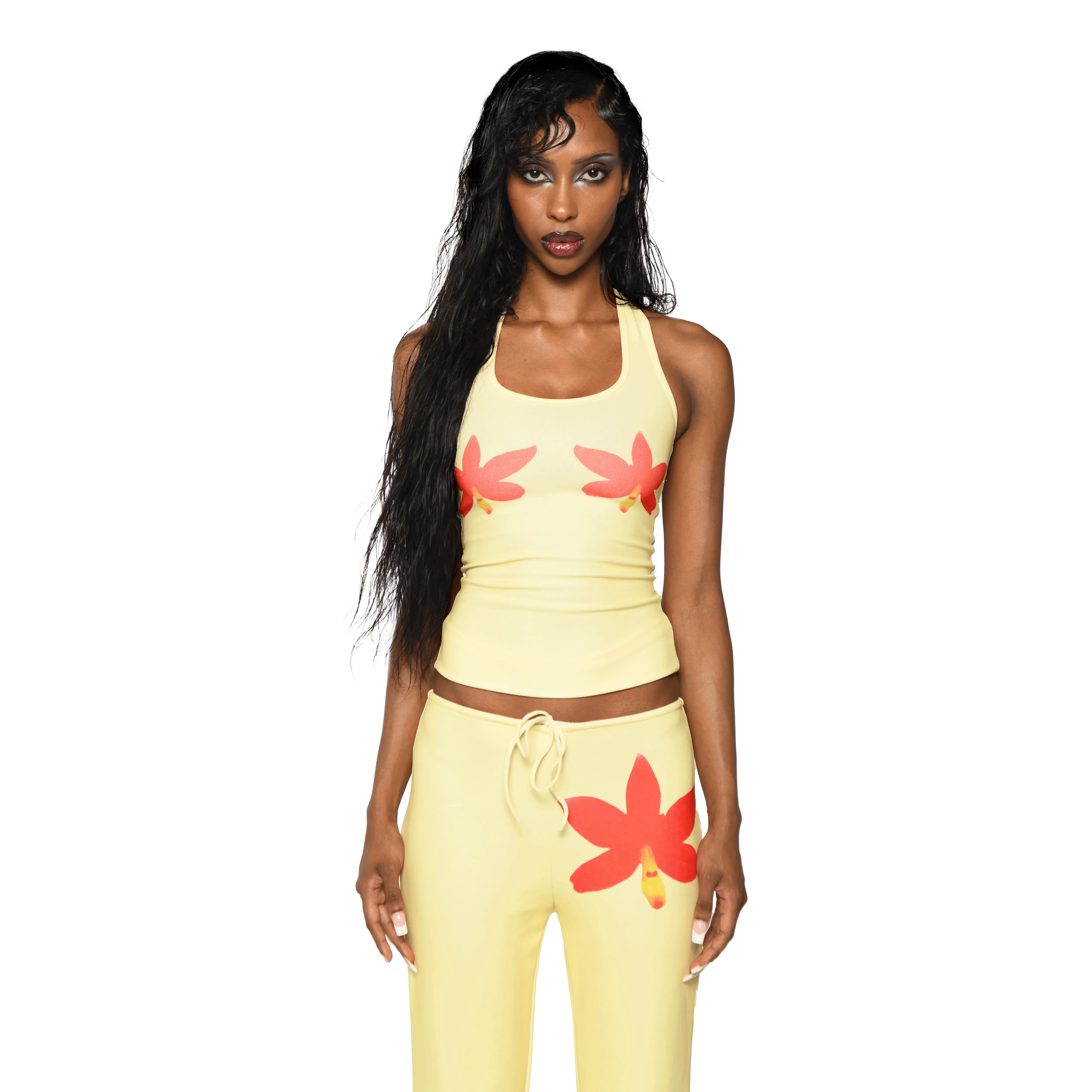 Red Orchid Trousers