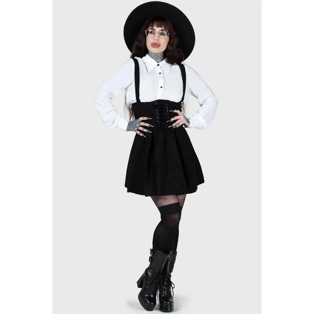 Rotten Relics Suspender Mini Skirt