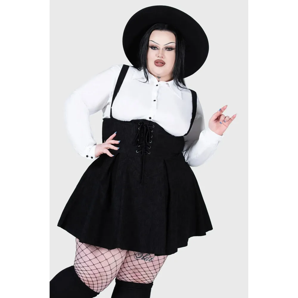 Rotten Relics Suspender Mini Skirt