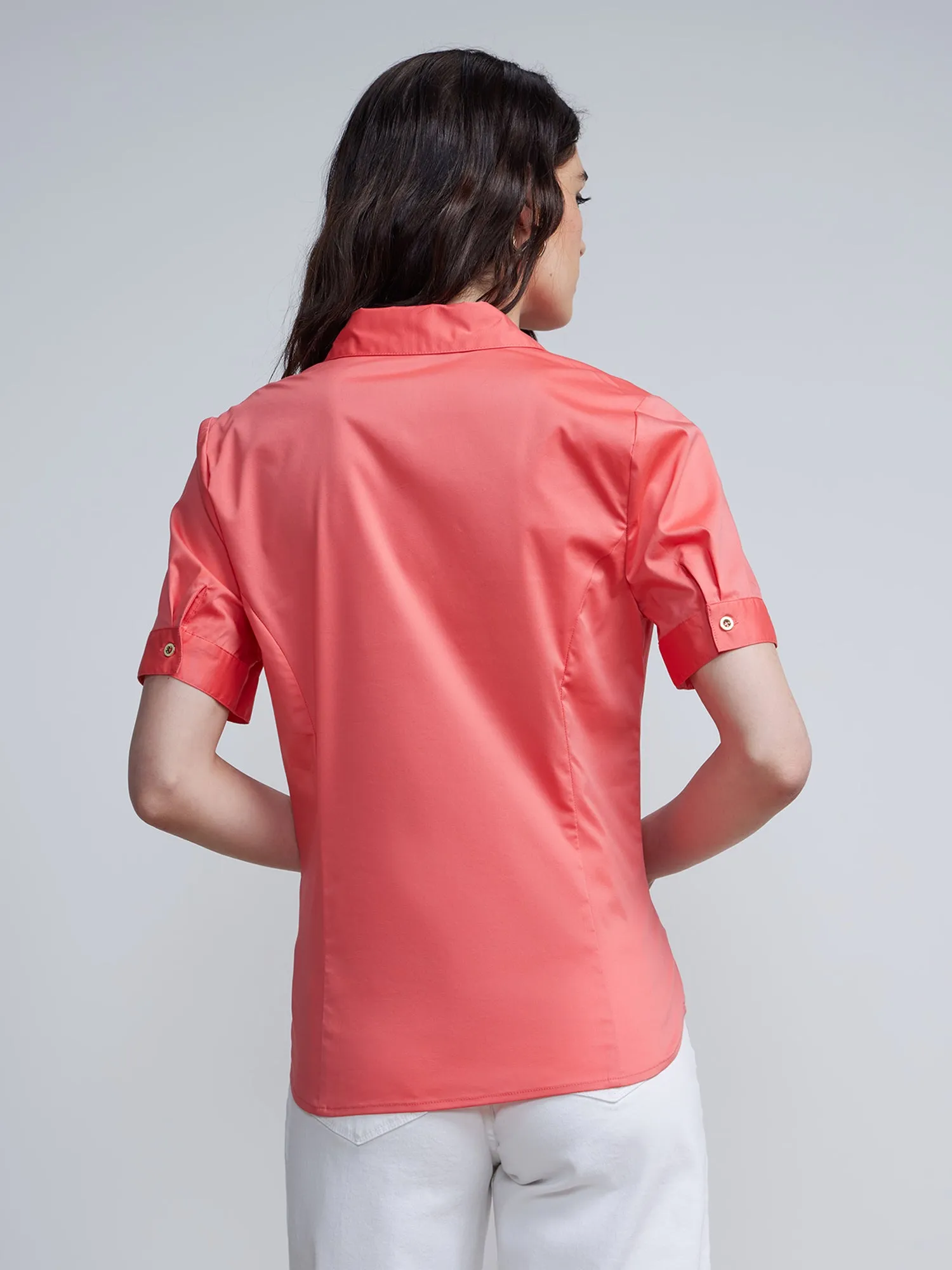 Short Sleeve Two Pocket Shirt - NY&C Madison Shirt®