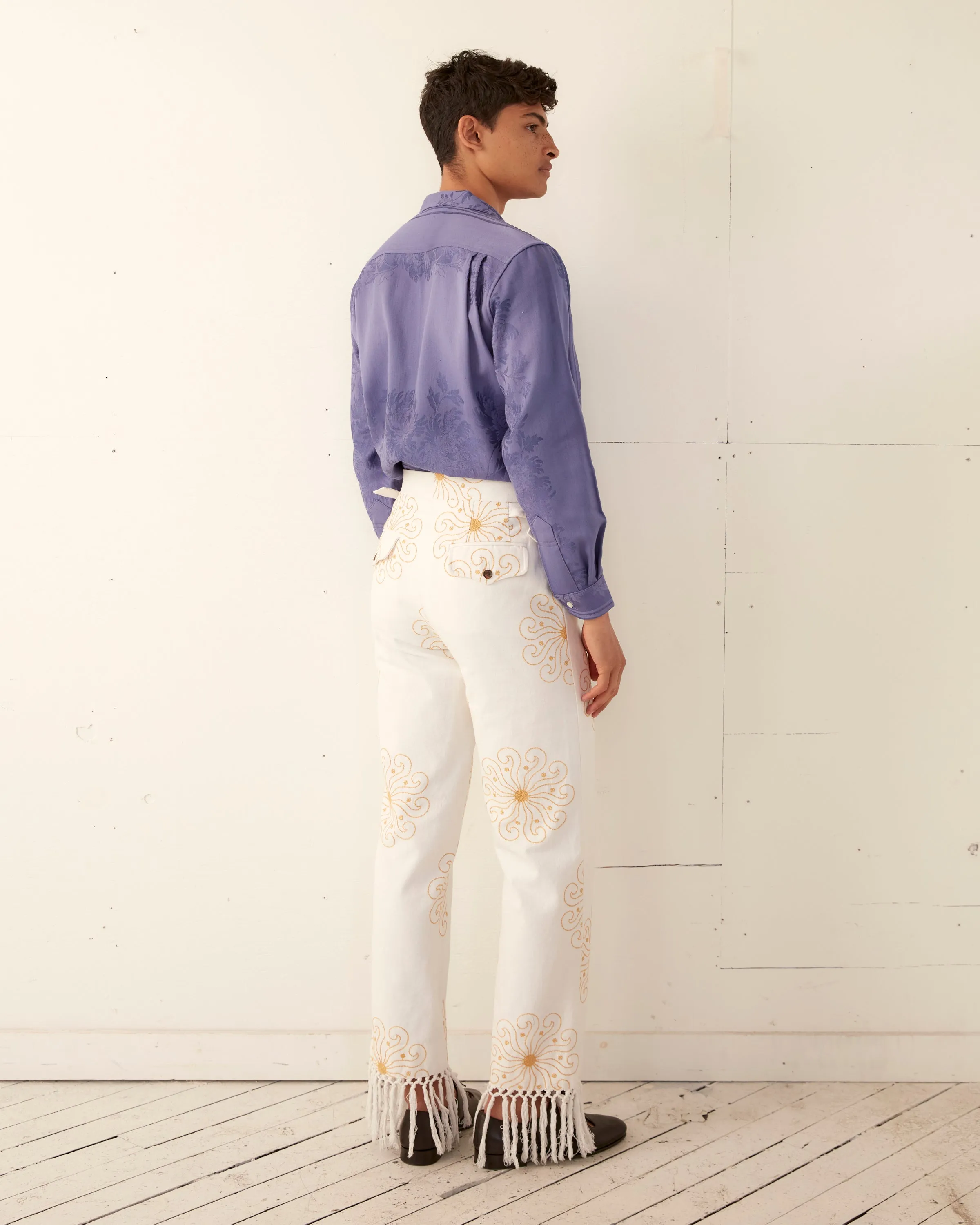 Soleil Fringe Trousers