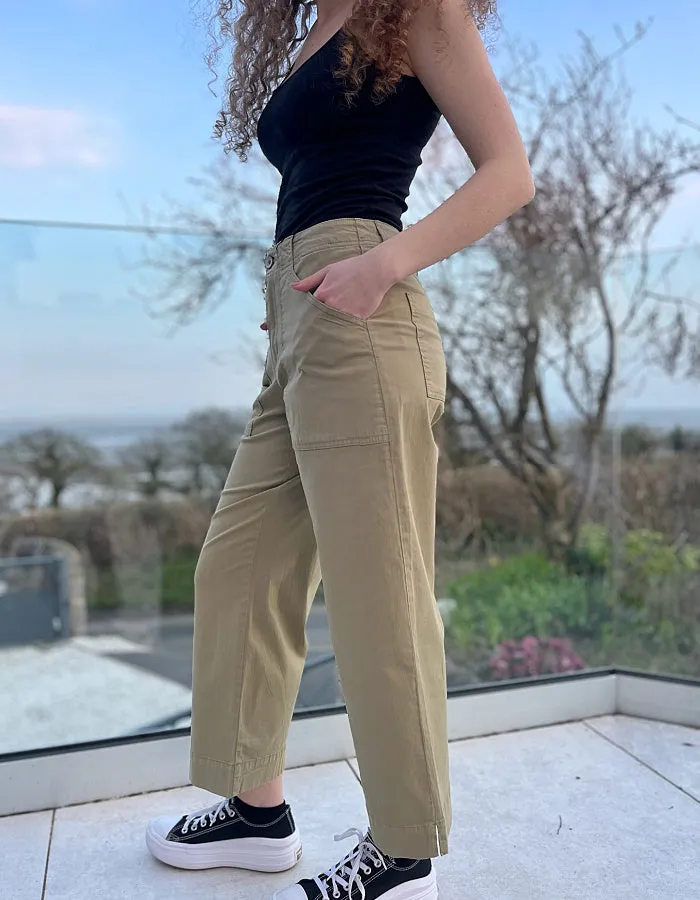 Stehmann Macey Culottes in Khaki