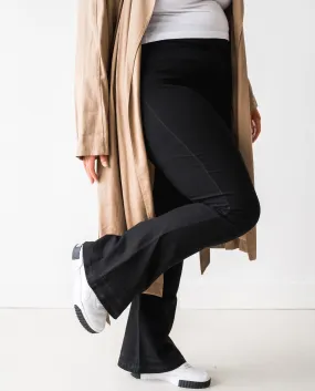 The Flare Legging in Black