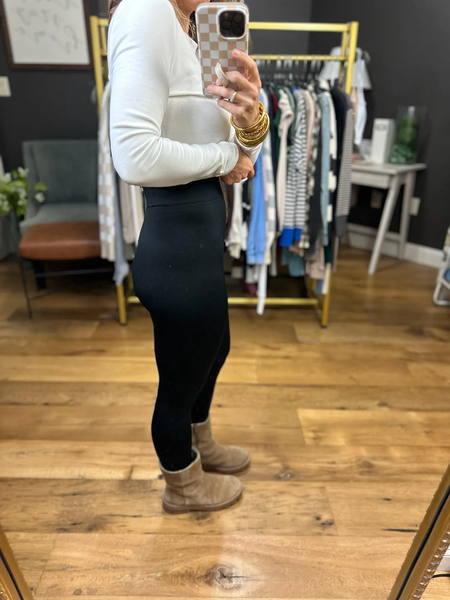 The Ginny High-Waisted Legging - Black
