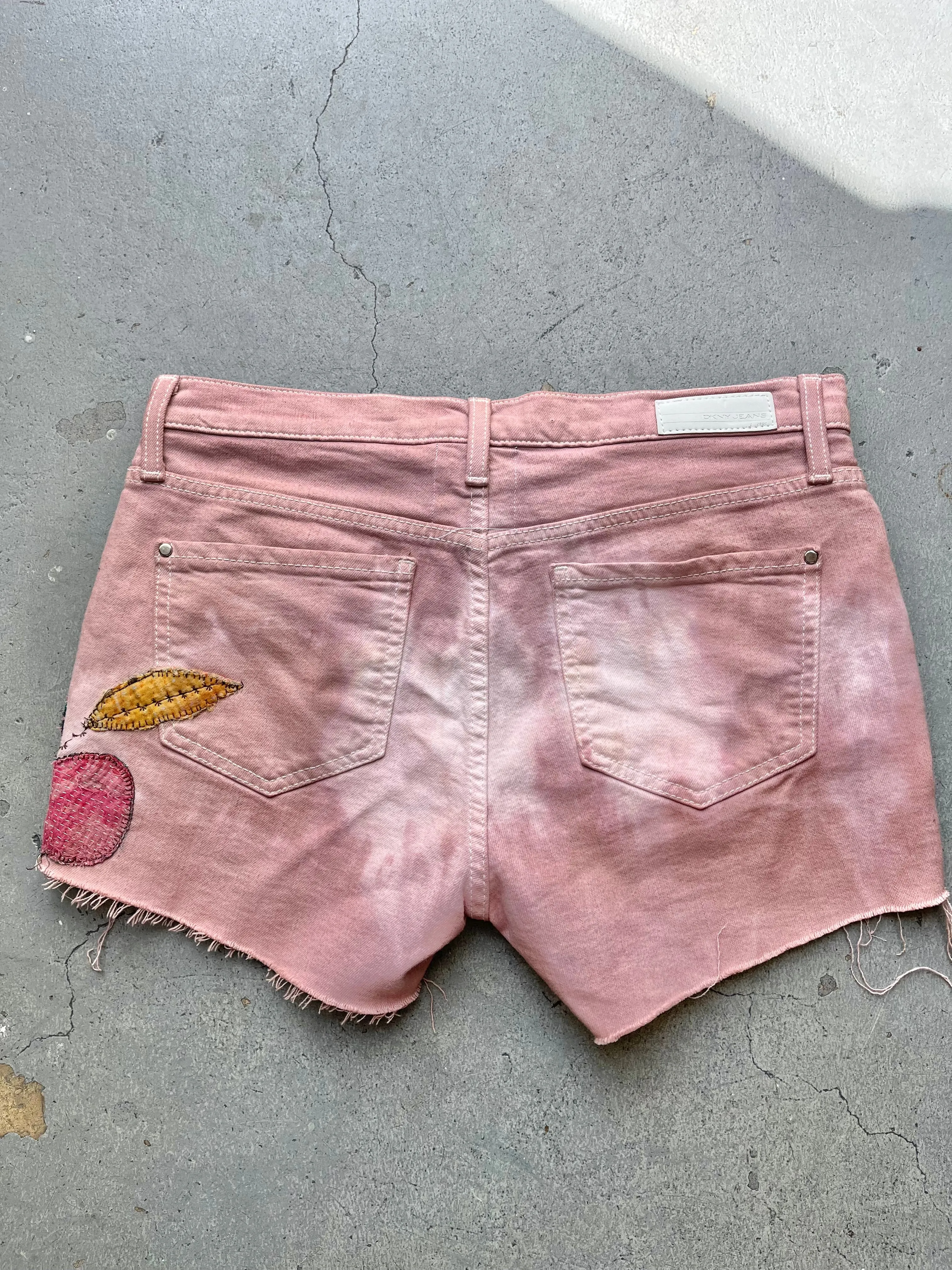 Up cycled Donna Karan shorts