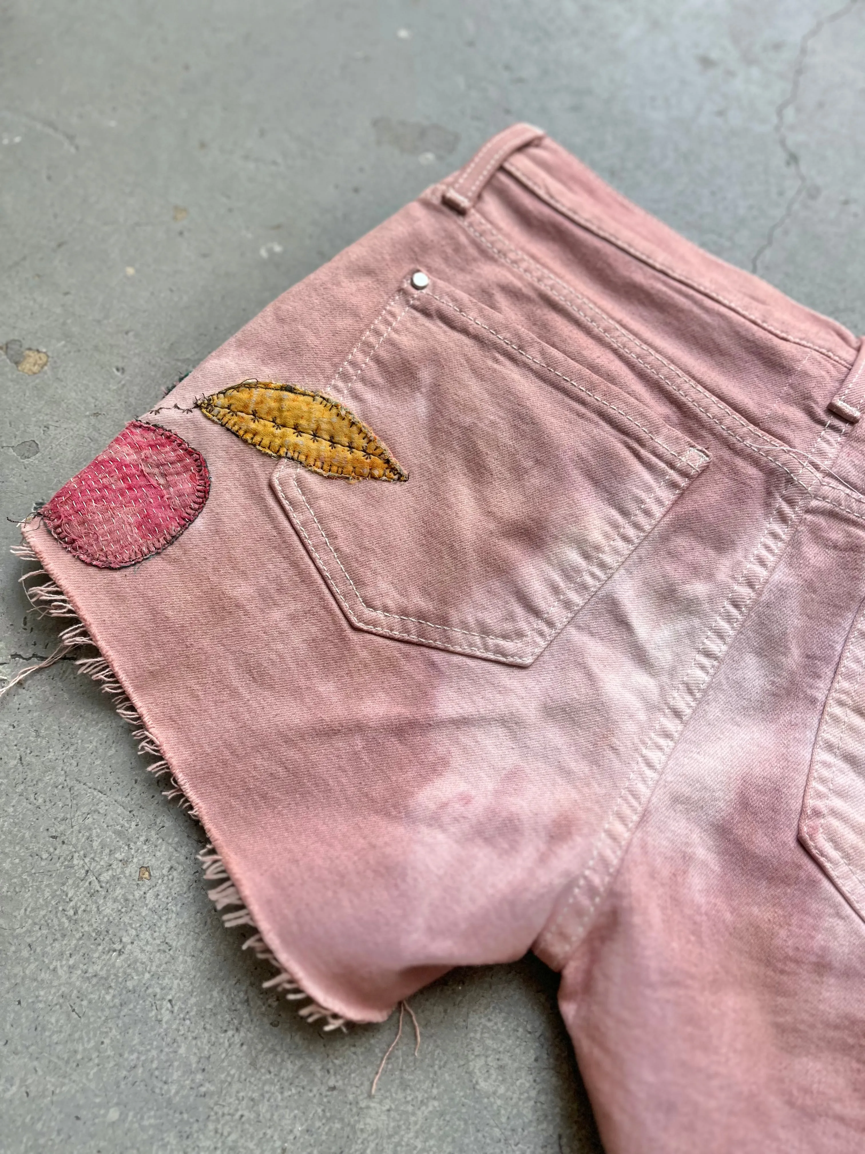 Up cycled Donna Karan shorts