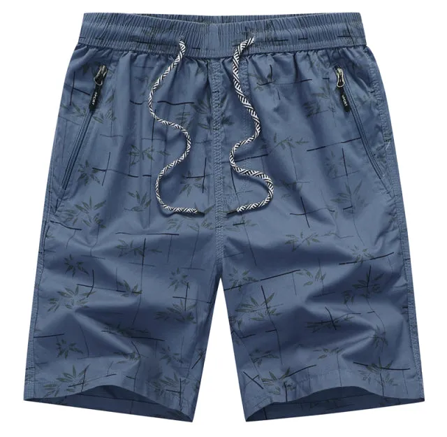 West Louis™ Summer Cotton Bermuda Beach Shorts