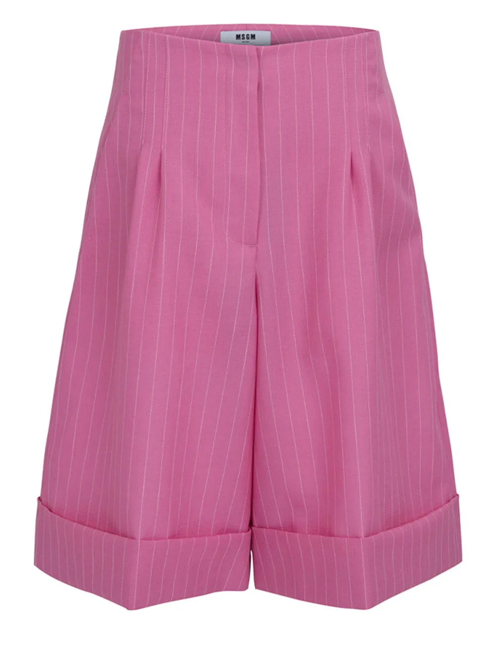 Wide Leg Bermuda Shorts